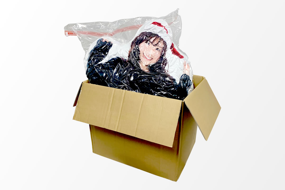 圧縮した状態でのお届けです