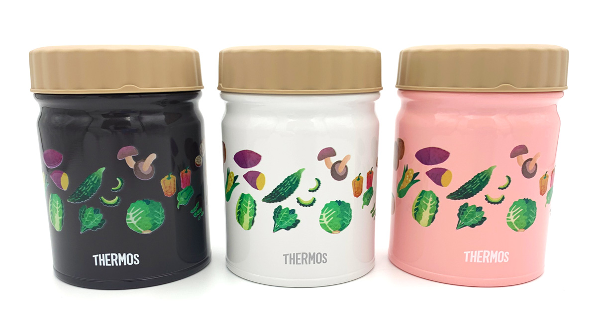 THERMOS真空断熱スープジャーにオリジナルデザインをプリント!ランチタイムもわくわく