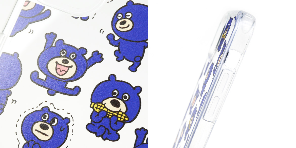 プリントアップとフチまでプリントされない部分の横並び