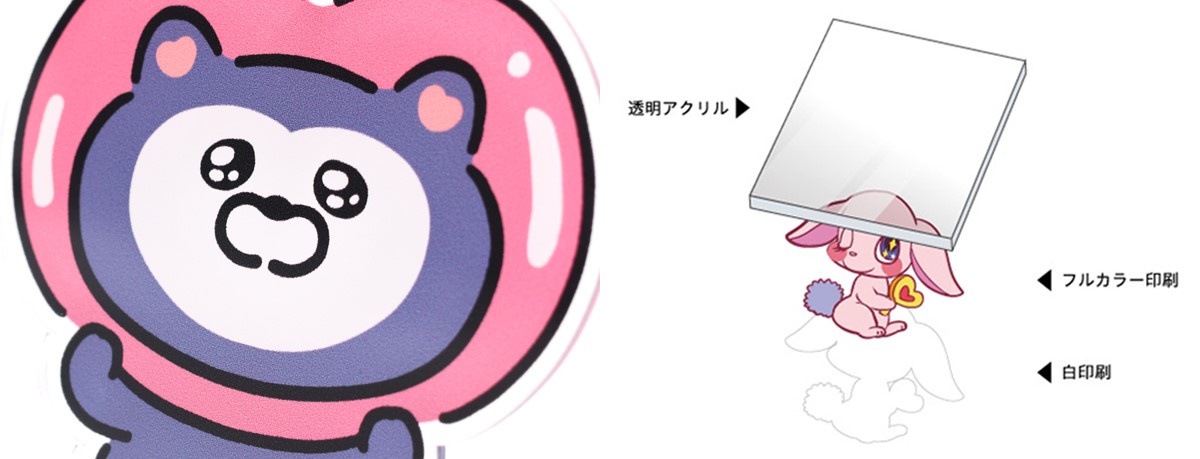 プリントアップ・図解横ならび